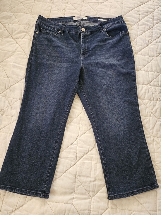 Vintage America Denim - Vintage America - High Rise Capris - Size 16W
